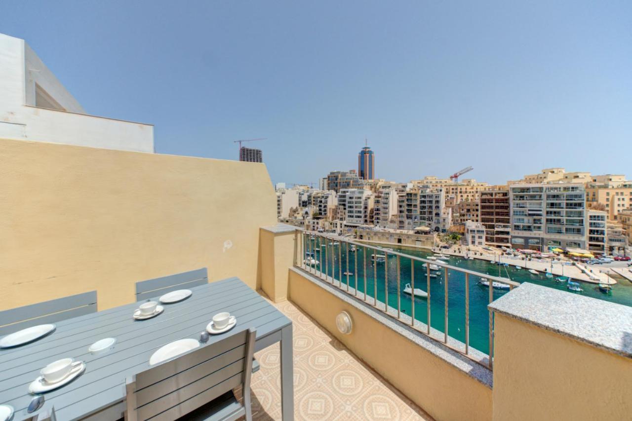 Morina Court - Seaview Apartments And Penthouse In St Julians By Shortletsmalta Saint Julian's エクステリア 写真