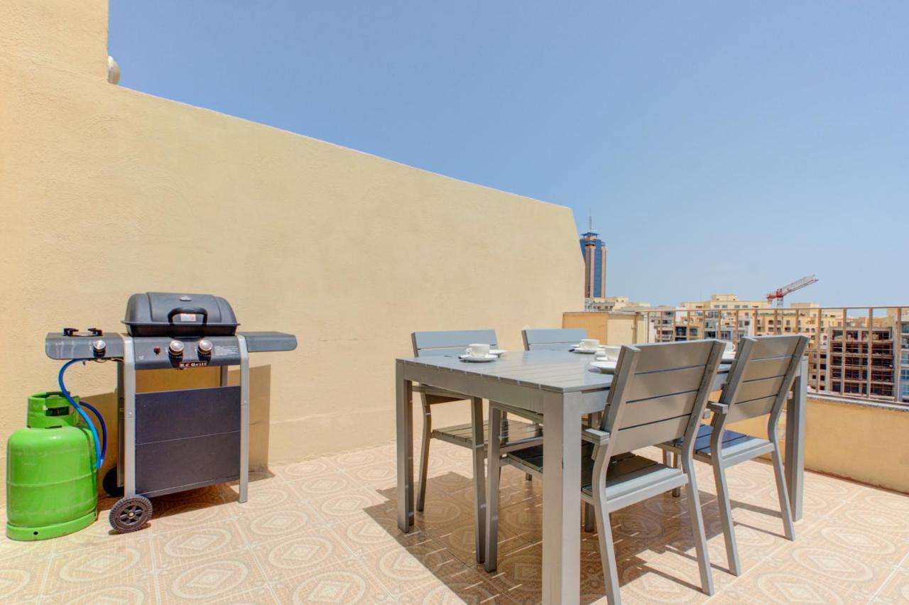 Morina Court - Seaview Apartments And Penthouse In St Julians By Shortletsmalta Saint Julian's エクステリア 写真